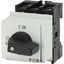 P1-32/IVS/N On-Off switch, P1, 32 A, service distribution board mounting, 3 pole + N, with black thumb grip and front plate thumbnail 3