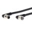 Cable with connectors on both cable ends, M8 right-angle socket (femal XS3W5018F thumbnail 2