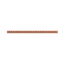 QR8HP3010 Horizontal PE busbar, 30 mm x 800 mm x 10 mm thumbnail 3