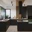CEILING LAMP NERO 12.5 BLACK/CHROME 1XGU10 thumbnail 7