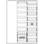 AA37A1AM Meter board, Field width: 3, Rows: 57, 1100 mm x 800 mm x 215 mm, Isolated (Class II), IP31 thumbnail 20