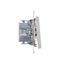 Double socket outlet with earthing for IP44 version with frame seal, with shutters, (module), Simon 24, IP20/IP44, 16A, champagne matt, Flap color: Transparent thumbnail 1