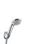 Crometta 85 Mono/Porter'C set: shower handpiece with holder and shower hose 1.60m, chrome thumbnail 1