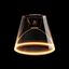 LED Smoky Light Bulb Ghost Line Recessed Cone 6W 400Lm E27 1900K Dimmable - G11 thumbnail 2
