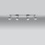 CEILING LAMP OCULARE 4L WHITE GU10 4X40W IP20 thumbnail 3