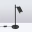 BLACK DESK LAMP WITH A RUBBER-COATED DECORATIVE LAMP SHADE FROM THE KARBON SERIES thumbnail 8