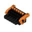 PCB plug-in connector, female plug, 5.08 mm, Number of poles: 6, 90°, PUSH IN with actuator, Clamping range, max. : 3.31 mm², Box thumbnail 3