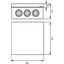 Installation surface Box VP-03-51, With terminals 1-4 mm², Lid click-clack, IP55 thumbnail 2