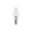 LED BULB, C30, SMD 2835, WARM WHITE, E14, 3W, AC220-240V, 160° light angle, 200 lm, 33 mA thumbnail 1