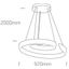 PENDANT LED 60W WW IP20 230V thumbnail 2
