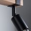 CEILING LAMP ZUCA 2 BLACK E27 2X15W IP20 thumbnail 8