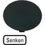 M22-XDP-S-D18 Button plate, mushroom black, DECREASE thumbnail 5