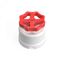 Switch/Diverter in white porcelain with knob thumbnail 1