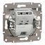 Cable outlet Asfora aluminium thumbnail 2