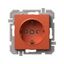 SOCKET SCHUKO 2P+E 16A 250V~ BV OR XO 4417021 thumbnail 1