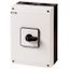 T5-4-15682/I5 On-Off switch, T5, 100 A, surface mounting, 4 contact unit(s), 6 pole, 1 N/O, 1 N/C, with black thumb grip and front plate thumbnail 1