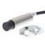 Proximity sensor, inductive, brass-nickel, M18, non-shielded, 20 mm, N E2E 8413B thumbnail 1