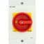 T3-4-8344/I2/SVB Main switch, T3, 32 A, surface mounting, 4 contact unit(s), 8-pole, Emergency switching off function, With red rotary handle and yellow locking ring, thumbnail 3