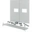 XM2N43F06C-XMV Front plate, 2xNZM4, 3p, fixed with mechanical interlock, W=600mm, grey thumbnail 2
