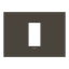 Frame 1 module - ABB logo - Anthracite thumbnail 1