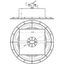 Roof conductor holder w. support plate a. concr. block f. HVI Cond. 20 thumbnail 2