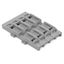 Mounting carrier 4-way for inline splicing connector with lever gray thumbnail 1