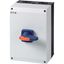 DMM-125/3/I5/P-B Switch-disconnector, DMM, 125 A, 3 pole, with blue knob, in CI-K5 enclosure thumbnail 2