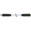 M8 male 0° / M8 female 0° A-cod. snap-in PVC 3x0.25 gy UL/CSA 3.0m thumbnail 2