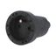 Coupling 2107-N IP20, PVC, black thumbnail 2