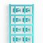 SlimFix Clip, Conductor and cable markers, 3.5 - 7 mm, 21 x 12.5 mm, blue thumbnail 1