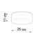 CEILING LAMP ARENA 25 WHITE E27 1X60W IP20 thumbnail 9