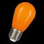 LED ST45 E27 240V 1W Orange thumbnail 2