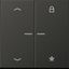 LB Management push-button 2-gang AL1702AN thumbnail 1