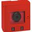 Break glass emergency box-2 position-surface mounting-IP 44-red box with LED thumbnail 2