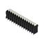 Printed circuit board terminals, 3.81 mm, Number of poles: 14, 180°, Solder pin length (l): 3.5 mm, black, PUSH IN with actuator, Clamping range, max. : 1.5 mm², Tube thumbnail 2