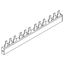 ARROW II-busbar 4xC00 for 3-pole fuse switch (The price is shown without markup on metals. Request a quote for accurate information) thumbnail 1