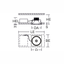 PASCALA square, 11...39 W, 1650...4950 lm, 930, silver, on/off Recesse thumbnail 4
