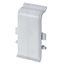 SLTK END PIECE RIGHT 20X70 RAL9001 thumbnail 1