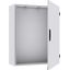 TL205S Wall-mounting cabinet, Field Width: 2, Number of Rows: 5, 800 mm x 550 mm x 275 mm, Isolated, IP55 thumbnail 1