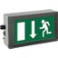 Ex-escape sign luminaires EX-LITE for zone 1/21, Pictogram: EN 1838, Arrow: 6 Clock thumbnail 1