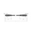 Industrial Ethernet Cable, PUR Extension Cable   PSG4M-0.2-PSG4M/TXN thumbnail 1