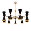Modern Vesper Pendant Lamp Black with Gold thumbnail 3