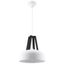 HANGING LAMP CASCO WHITE/BLACK E27 1X60W IP20 thumbnail 1