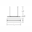 TWINDOT K, 57 W, 6500 lm, 830, white, on/off Pendant luminaires, L 120 thumbnail 3