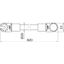 Insulating rod extension, L=820mm for MS dry cleaning set with gear co thumbnail 2