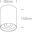 WHITE COB CYLINDER 10W WW IP20 230V thumbnail 2