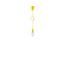 HANGING LAMP DIEGO 1 YELLOW E27 1X60W IP20 thumbnail 3