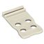 Strain relief plate 12.5 mm wide light gray thumbnail 1