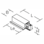 Infeed L 119 B 53 H 33 colour: silver 7662-11-W20 thumbnail 3
