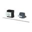 P3 Main switch, 80 A,Rear mounting, 3 pole, Form M4/K2-G, Gray, Short  thumbnail 5